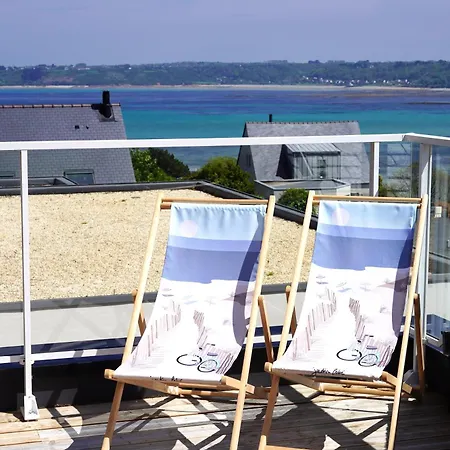 La Bernique Bleue De Perros Gite Vue Mer Exterior photo